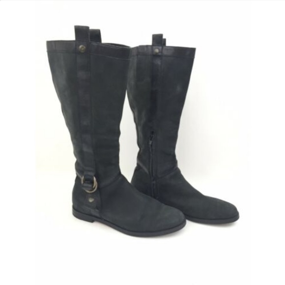 cole haan flat boots